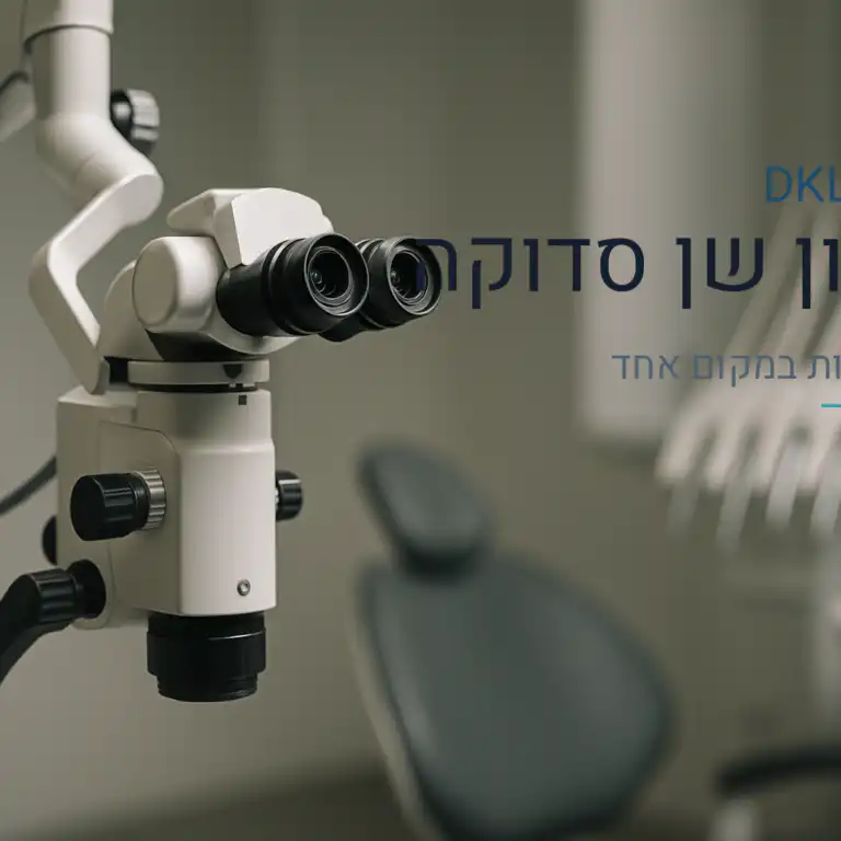 תיקון שן סדוקה — DKL Clinic נס ציונה