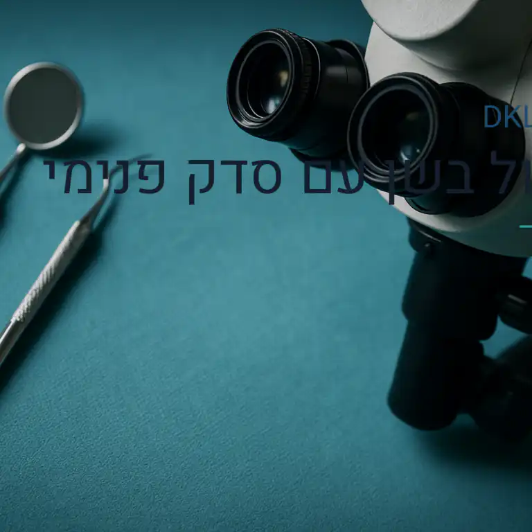 טיפול בשן עם סדק פנימי — DKL Clinic נס ציונה